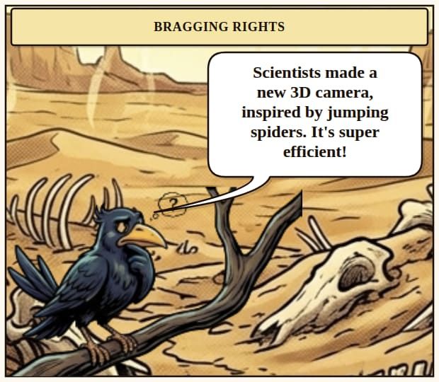 Spider-Inspired Camera