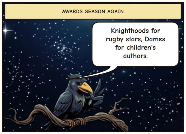 Honors for Storytellers & Tacklers