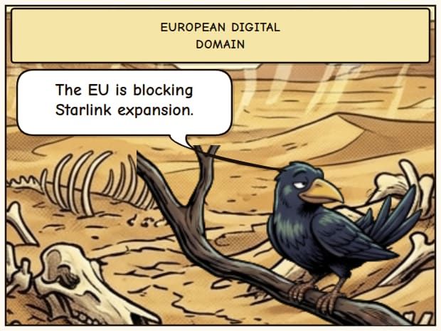 EU Blocks Starlink Expansion